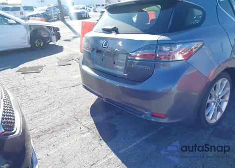 2012 Lexus Ct 200H Premium из США, поврежденный, VIN JTHKD5BH8C2116423